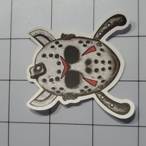Friday the 13th JASON Sticker